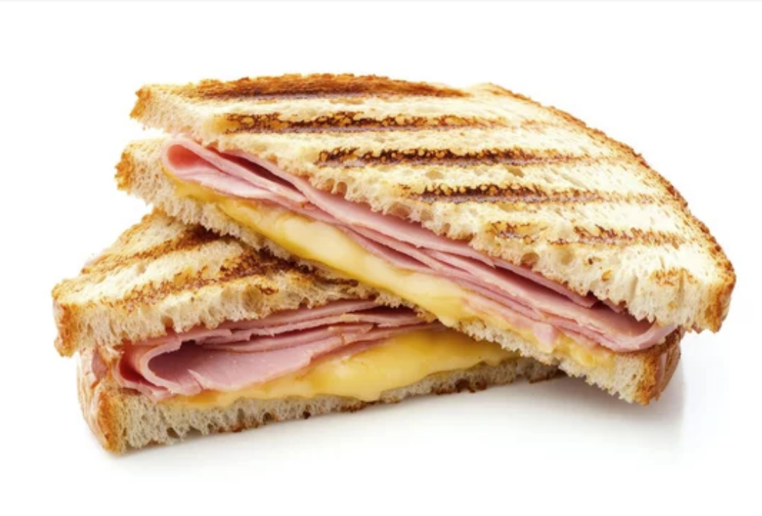 Sándwich De Jamón York Y Queso