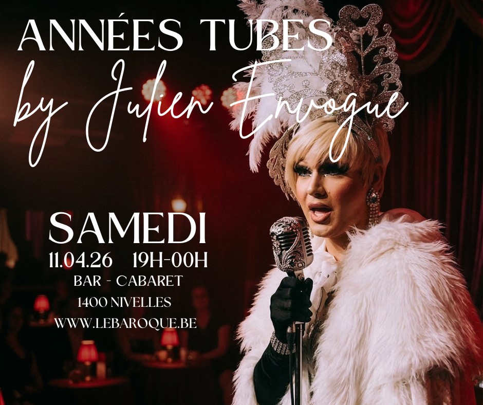 Visuel Années tubes by Julien Envogue