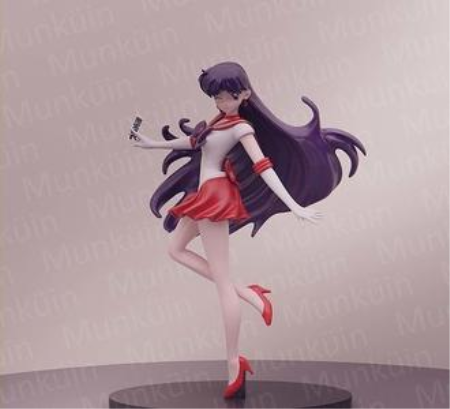 Sailor Mars Rei Hino – 3D Print Model Sailor Mars Rei Hino – 3D Print Model