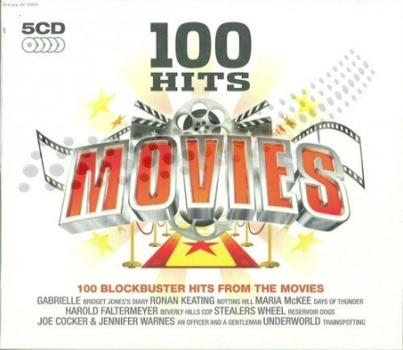 VA   100 Hits Movies [5CDs] (2009) MP3