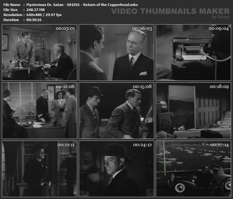 Mysterious Dr. Satan - S01E01 - Return of the Copperhead.mkv