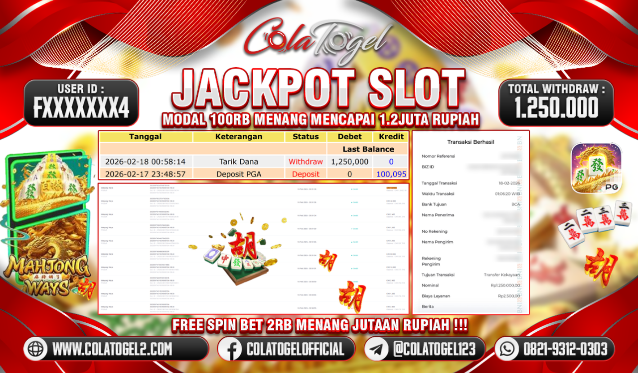 JACKPOT SLOT GACORR!!