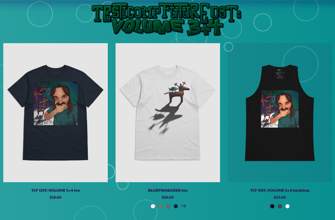 Testicomp Future OST Vol. 3+4 SINGLES Collection.