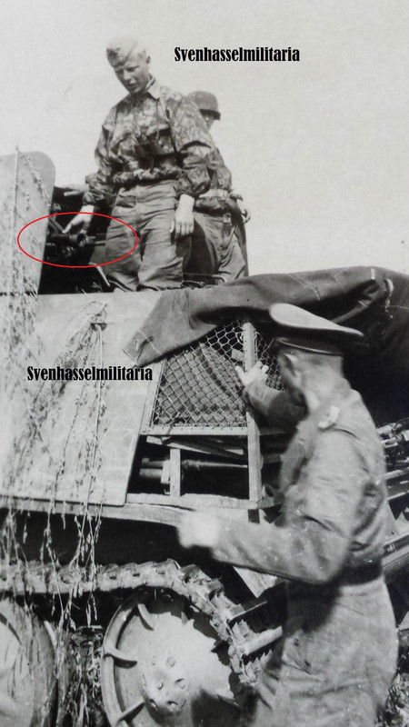 Orginal Foto Elite Panzer Div LAH Panzerjäger Ma