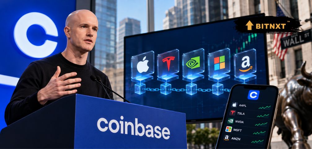 Armstrong Sets Coinbase Tokenized Stocks Standard