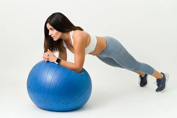 Stability ball exercises
