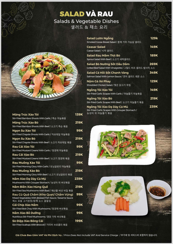 Menu trang 3
