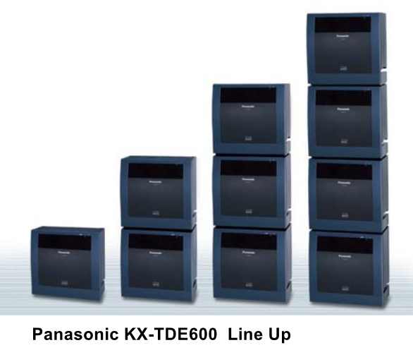 Panasonic KX-TDE600 Line-up