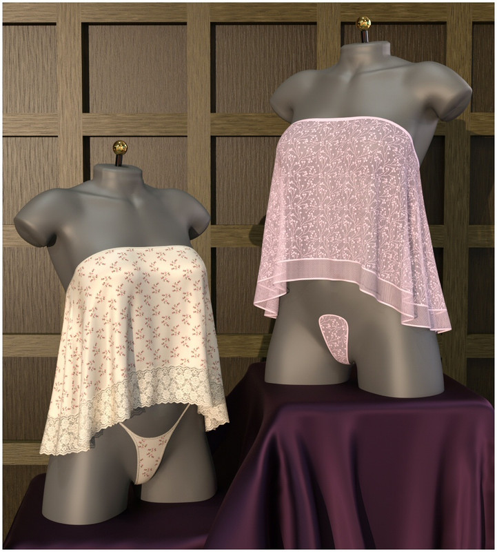 dForce – Cheeky Lingerie for G8Fs