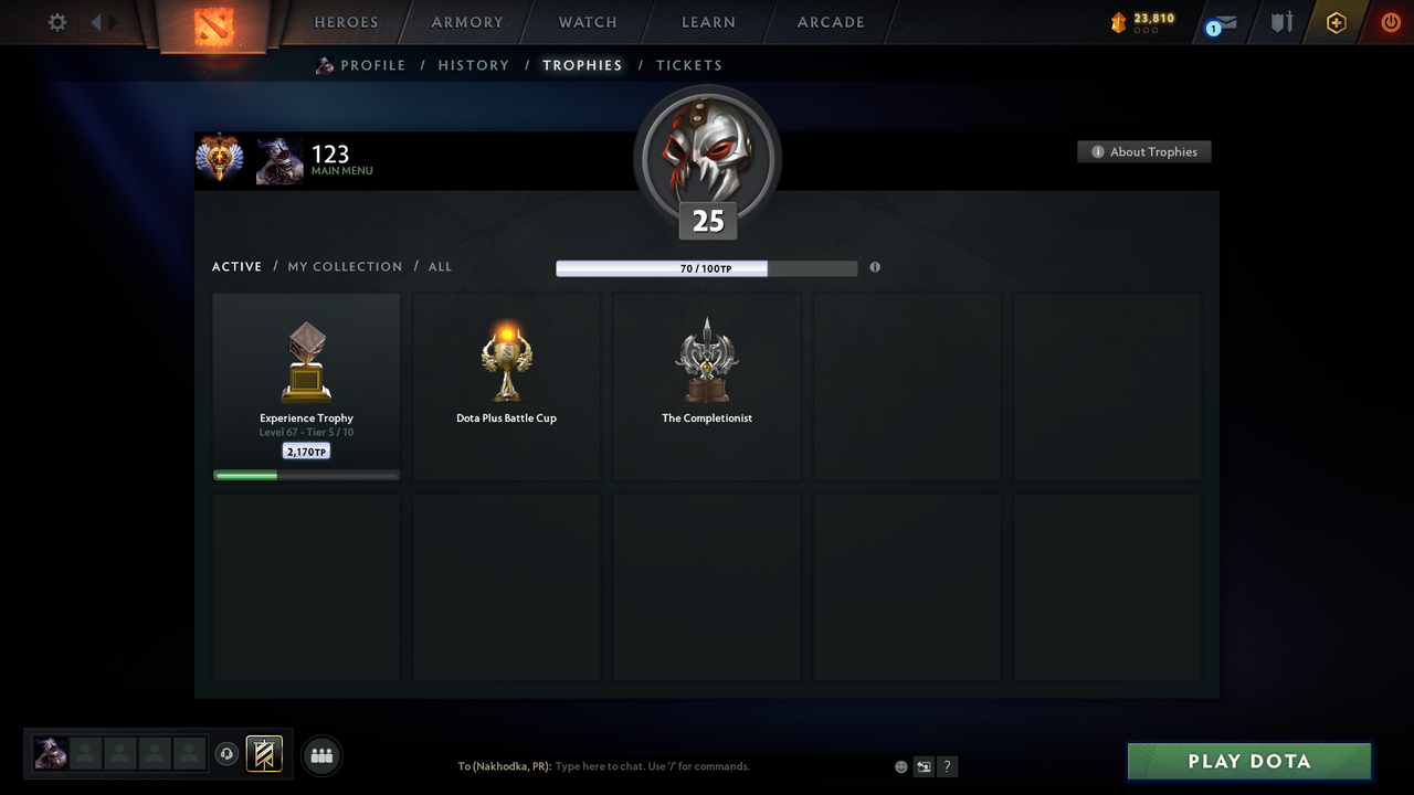 Dota 2 Account  MMR