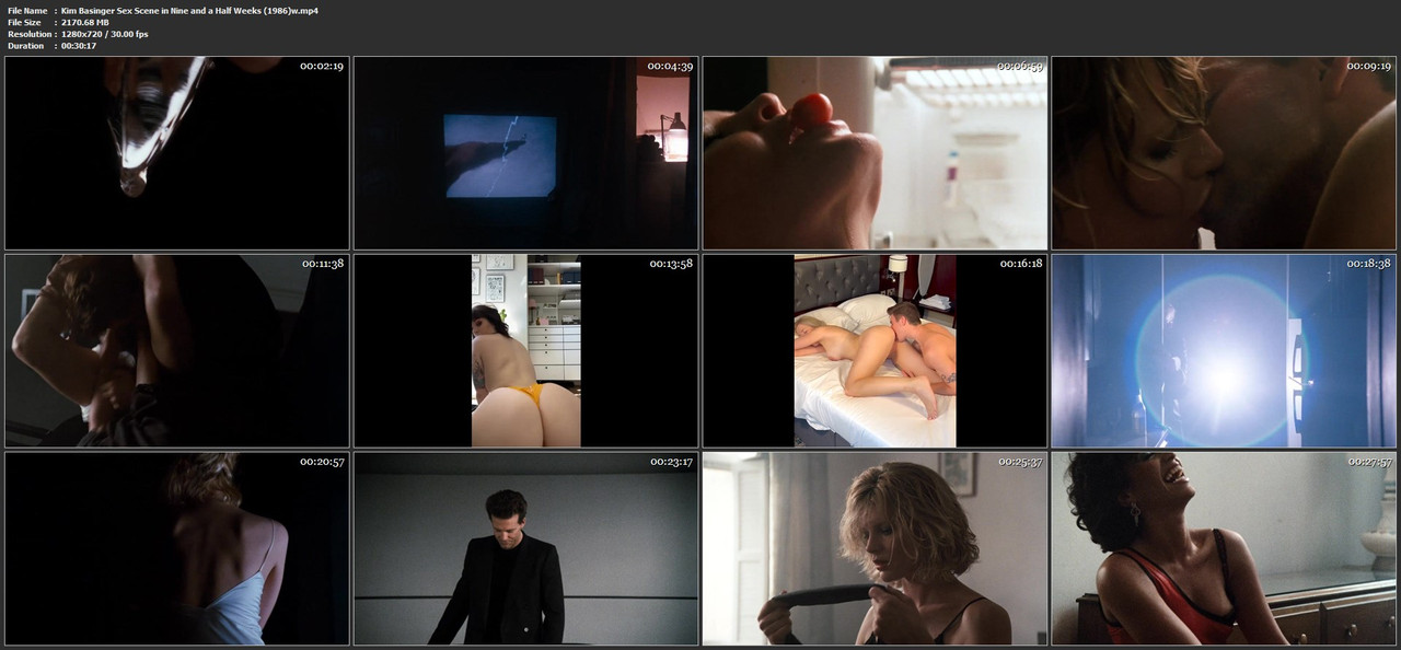 Kim Basinger Sex Scene in Nine and a Half Weeks (1986)w.mp4