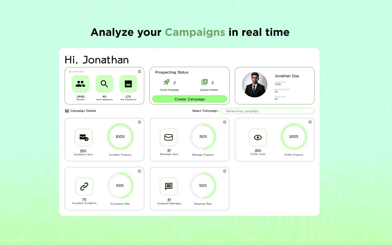 Automation dashboard