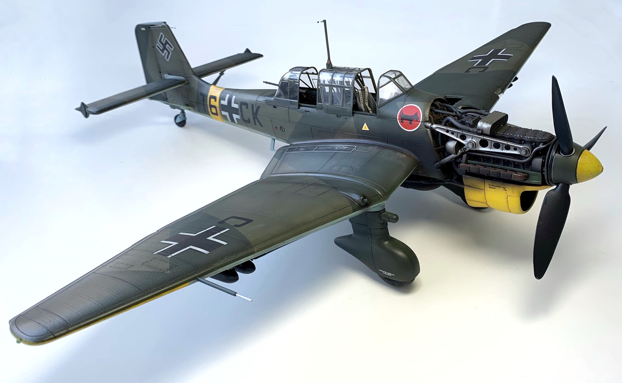 Airfix 1/24 Ju-87 Stuka - Ready for Inspection - Large Scale Planes