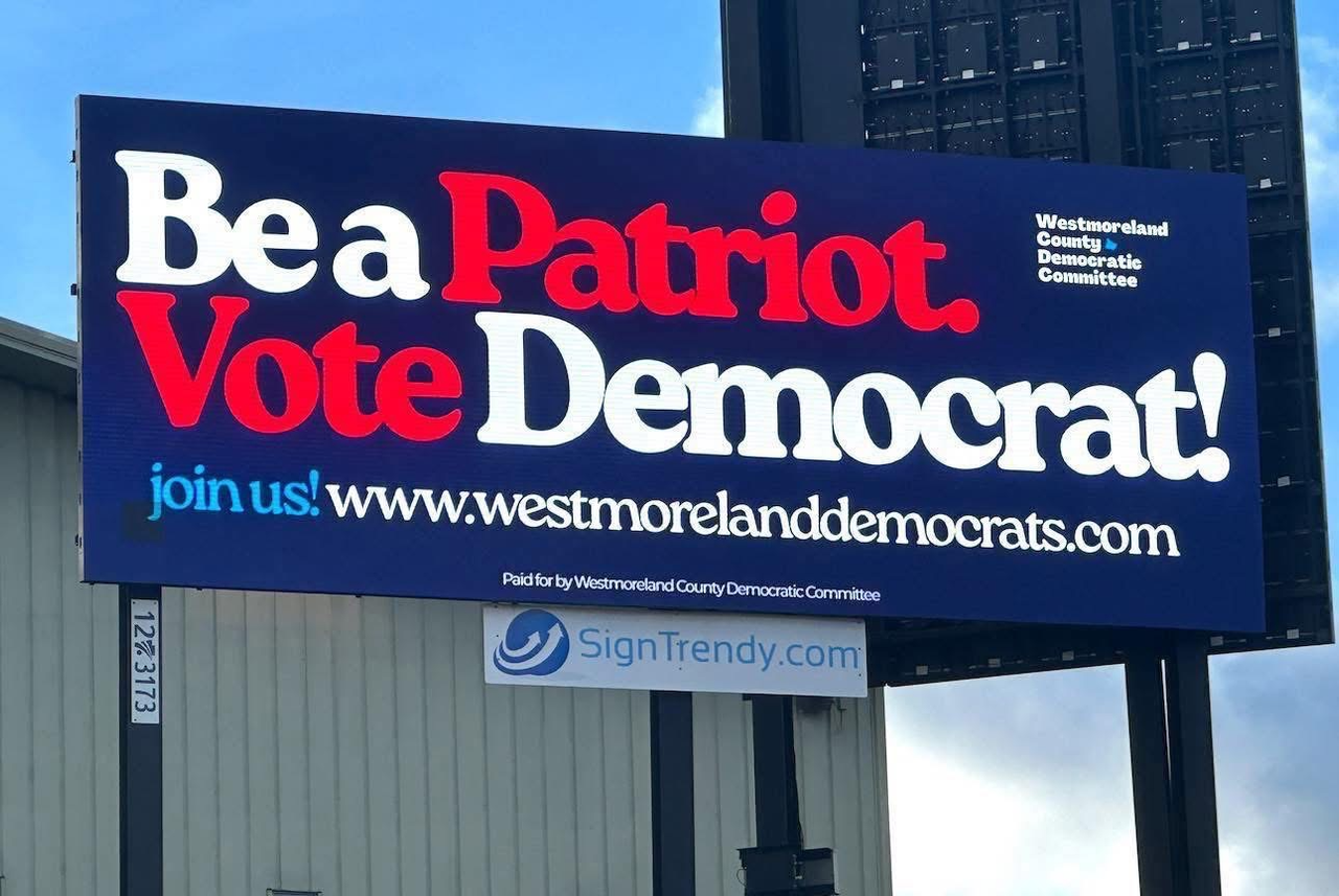 Westmoreland Democrats Billboard