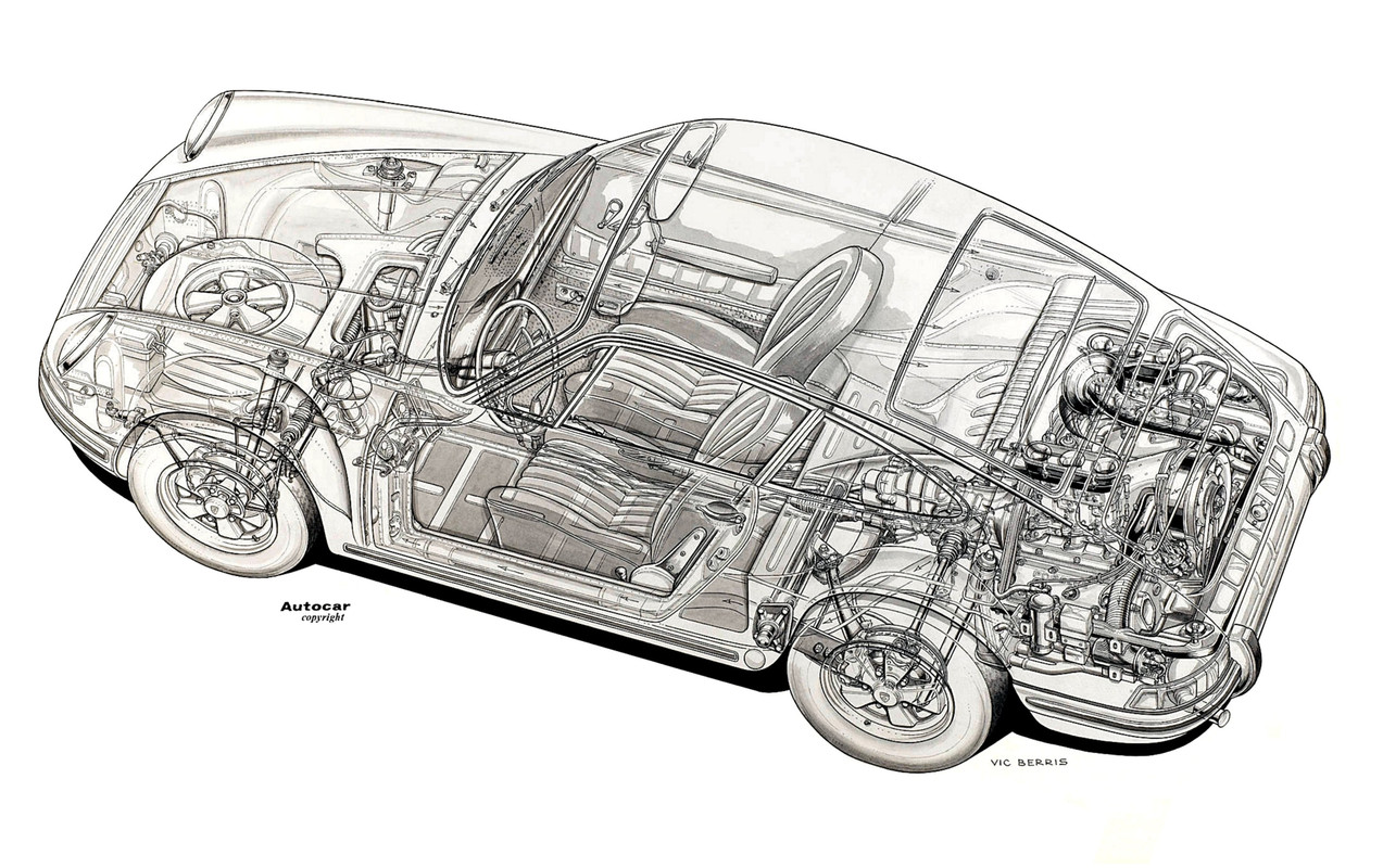 Porsche911 1967 form Artist Vic Berris — Postimages