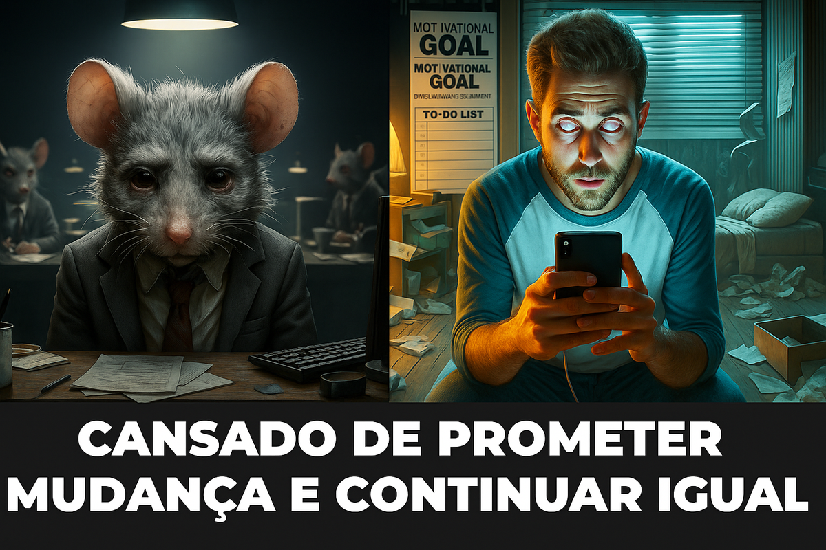 Cansado de prometer mudança e continuar igual