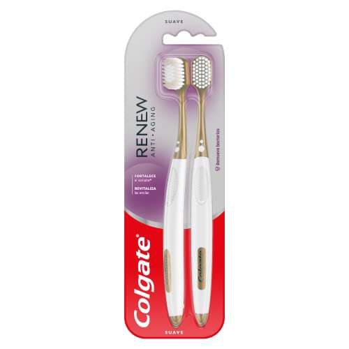 Amazon: Cepillo Dental Colgate Renew 2 piezas