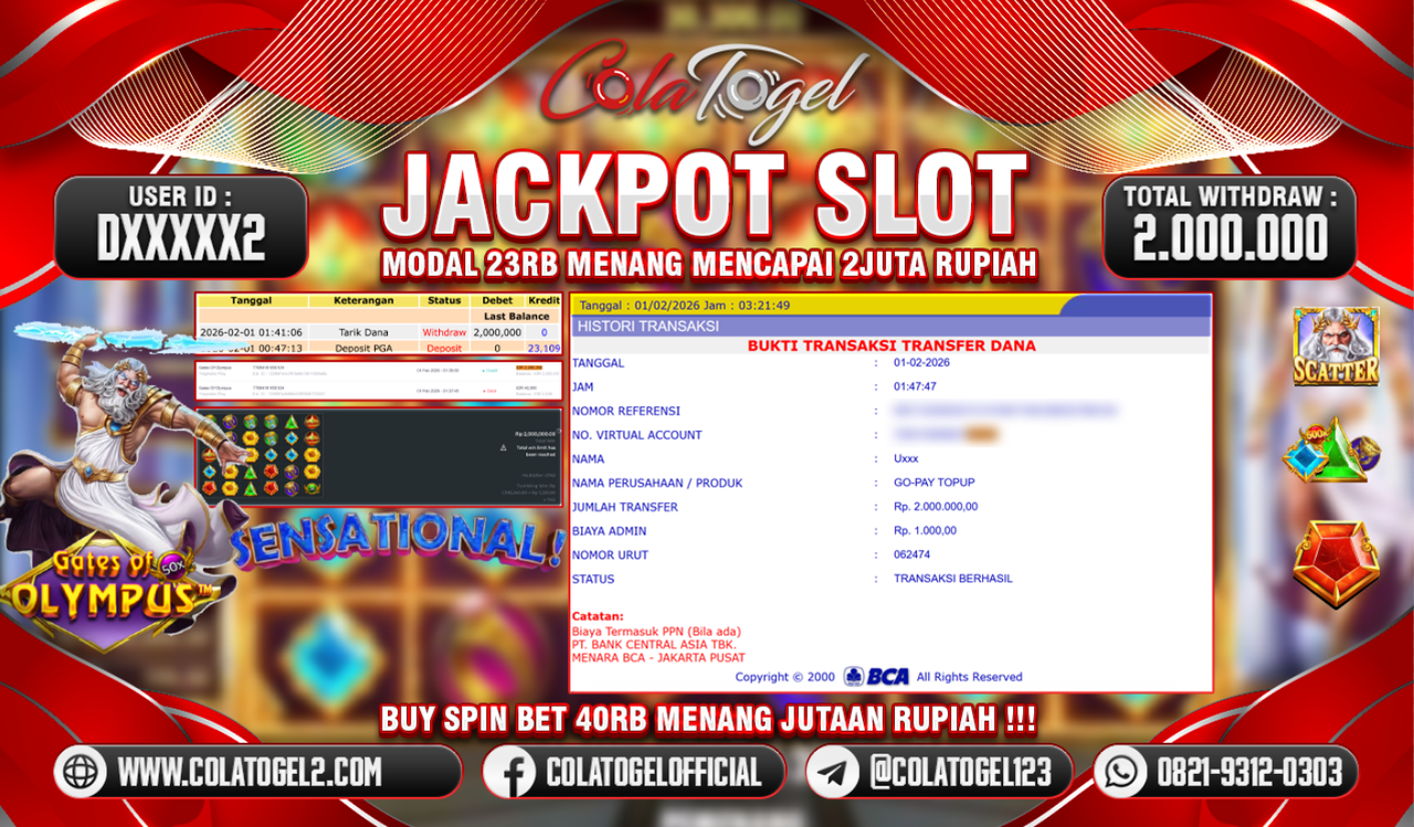 JACKPOT SLOT GACOR!!