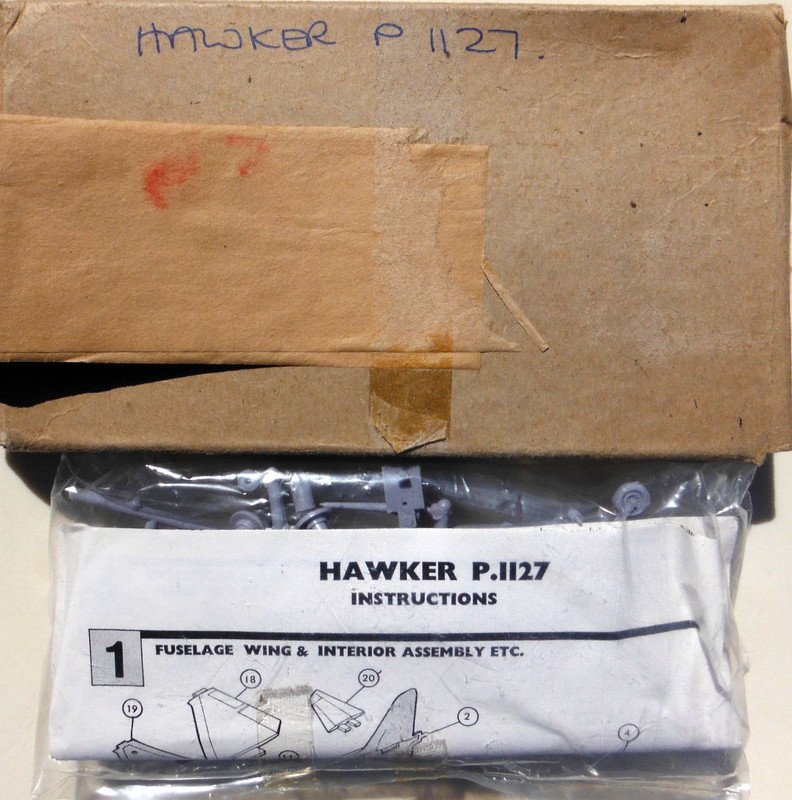 Airfix Suncrush 72 Hawker P.1127 (F)