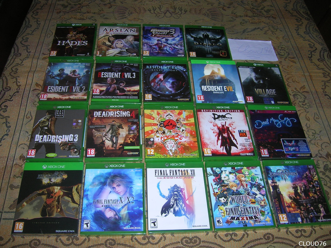 Ma collection Retrogame Xbox1