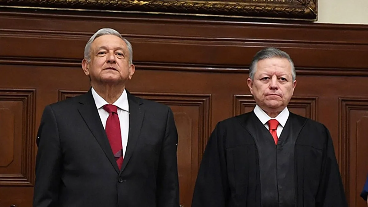 AMLO aclara que nunca solicitó la intervención de Zaldívar ante jueces