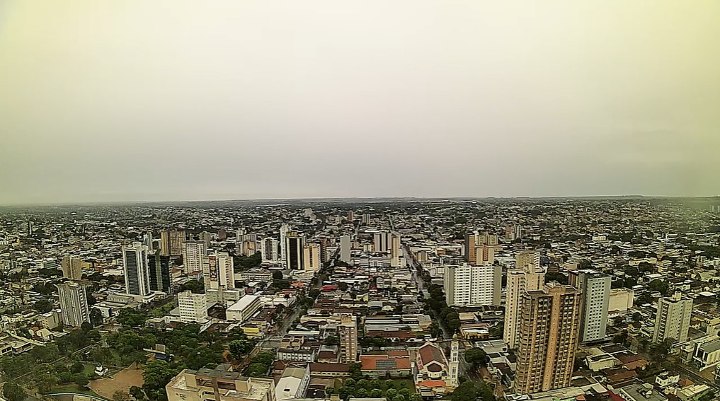 Campo Grande nesta manhã de quarta-feira