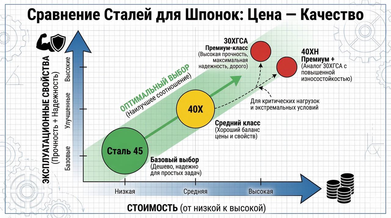 сталь шпоночная