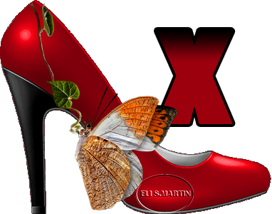 Zapato rojo pasion  X