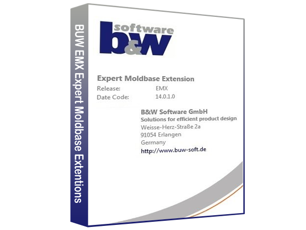 BUW EMX (Expert Moldbase Extentions) 14.0.1.5 for Creo 8.0 Multilingual