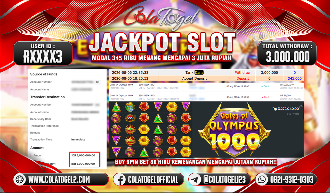JACKPOT SLOT GACOR!!