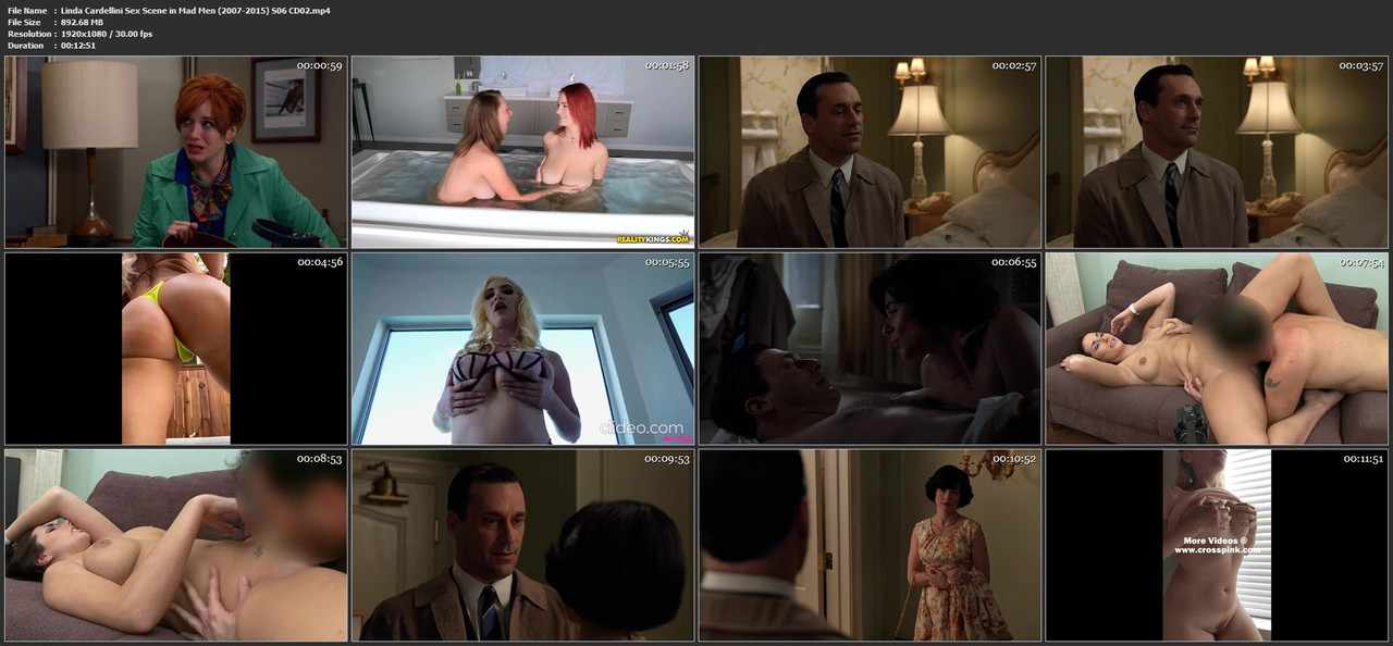 Linda Cardellini Sex Scene in Mad Men (2007-2015) S06 CD02.mp4