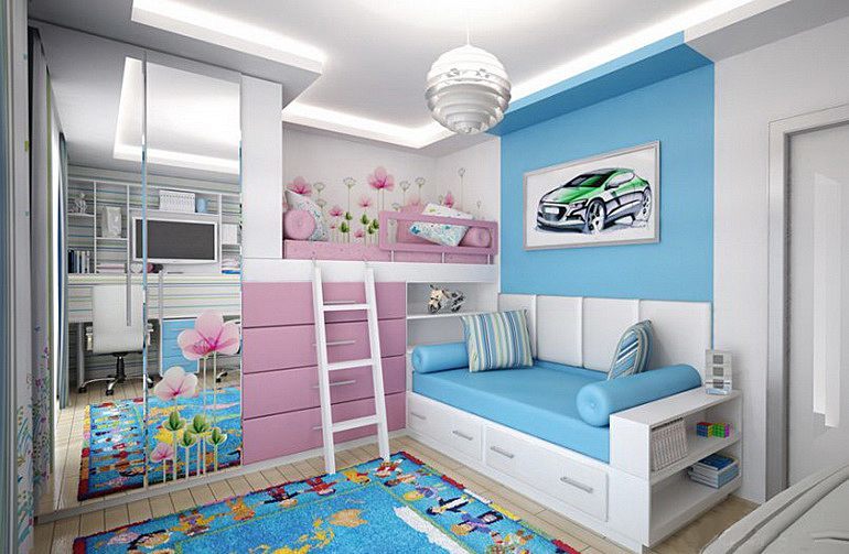 Уникальные идеи для ремонта детской комнаты с использованием самых необычных материалов.