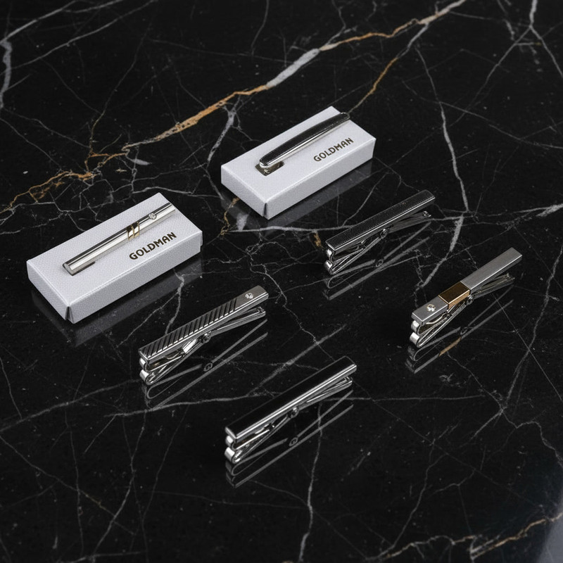 Luxury men’s accessories collection with professional lighting and depth