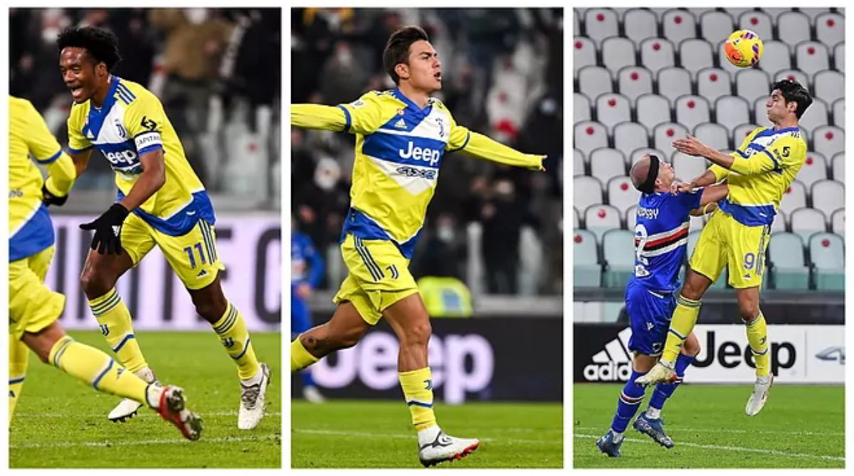 Juventus-Sampdoria 4-1, tabellino e marcatori dell'ottavo di Coppa Italia