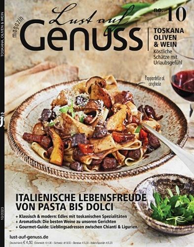 Cover: Lust auf Genuss Magazin No 10 2023