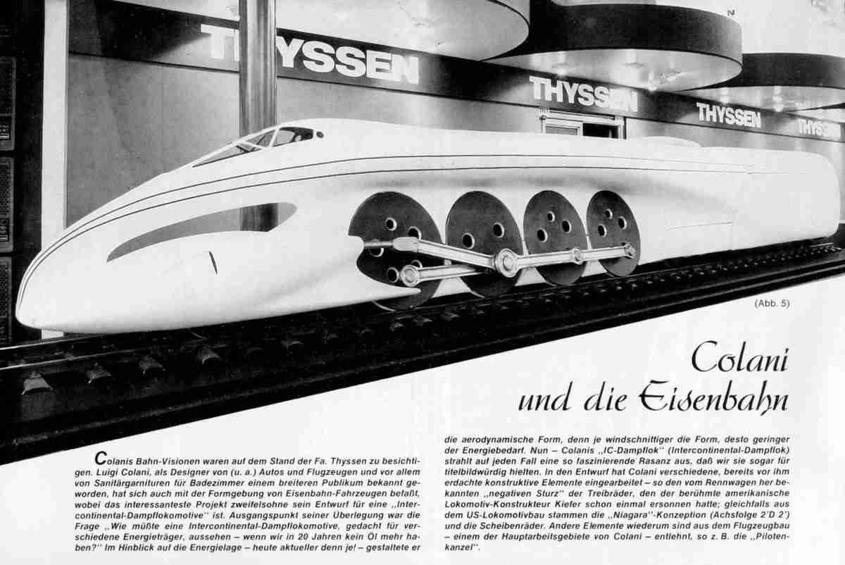 Colani locomotive