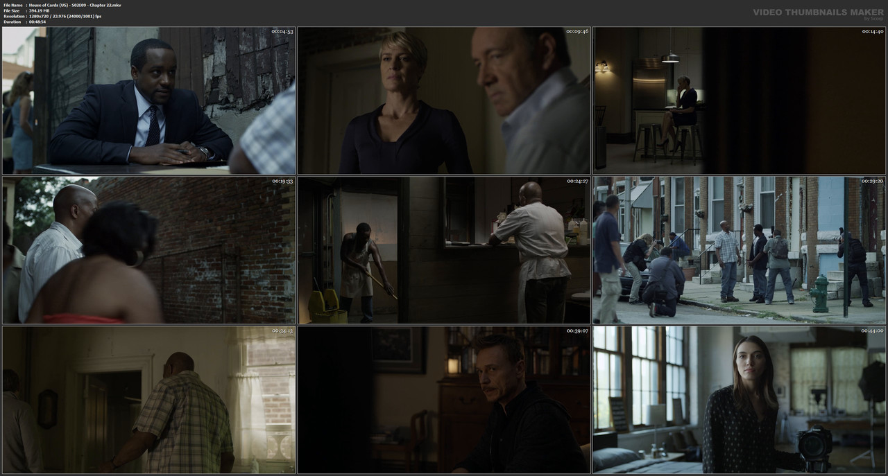 House of Cards (US) - S02E09 - Chapter 22.mkv