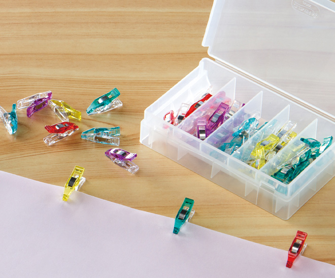 Clover Mini Wonder Clips (50 pieces) Assorted Colors