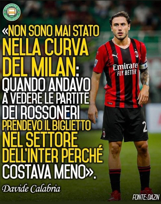Video Inter-Milan, cosa faceva Calabria da bambino