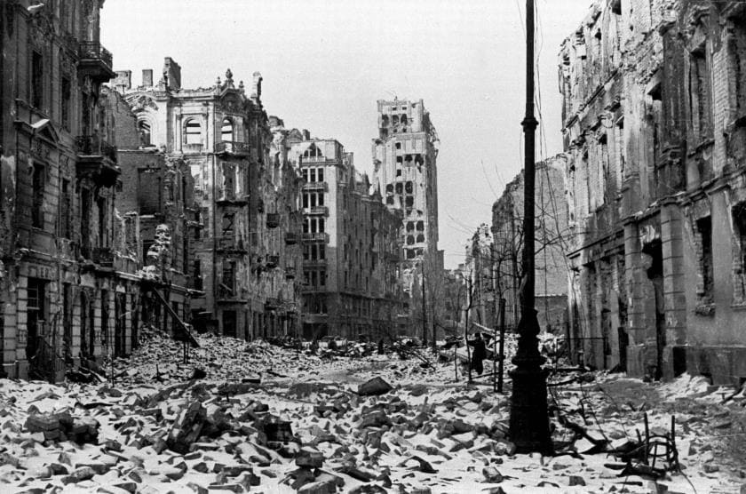 Варшава 17 января 1945 года