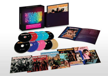 Village People - The Album Collection 1977-1985 [10CD Box Set] (2020) FLAC