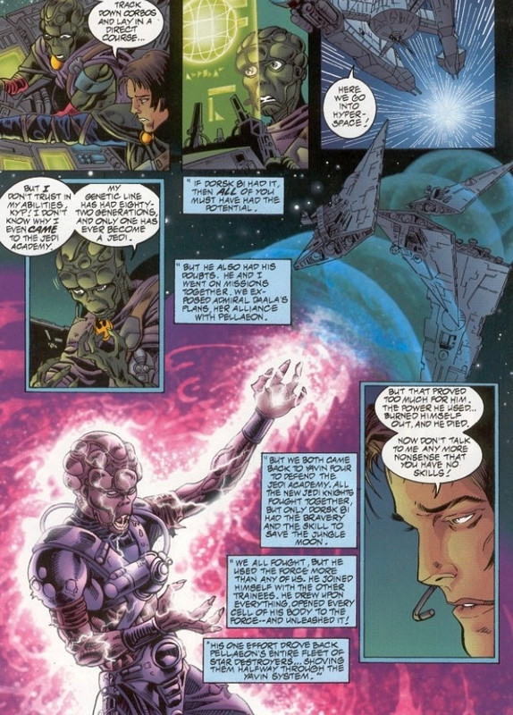 When in Oneness likely exceeded Dorsk 81 s power to blast a fleet of Star Destroyers out of a solar