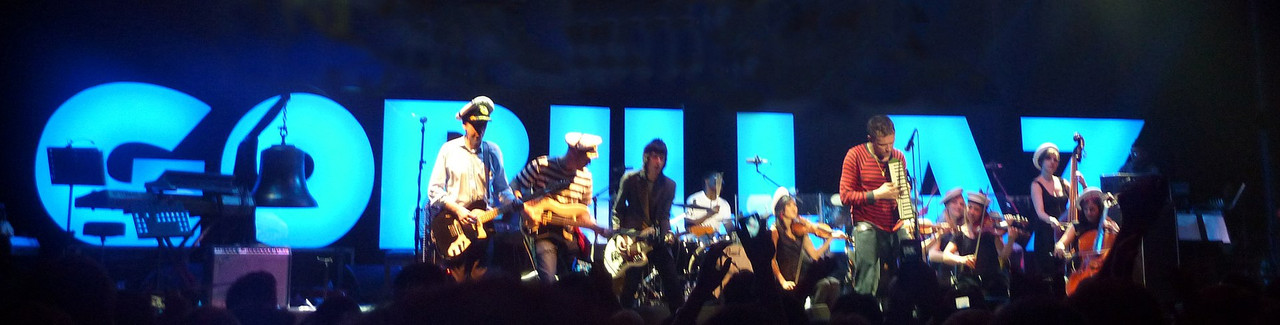 1920px Gorillaz live 2010 - Gorillaz: Discografía