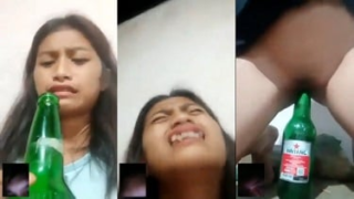 Desi fsiblog Xxx hindi bf Nepali girl masterbate with beer bottle on video call