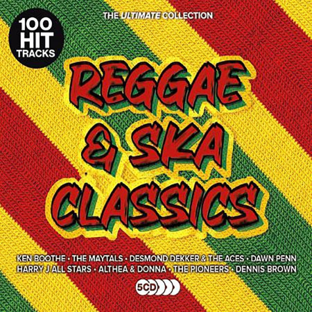 VA - 100 Hit Tracks The Ultimate Collection: Ultimate Reggae & Ska Classics (5CD, 2022) FLAC