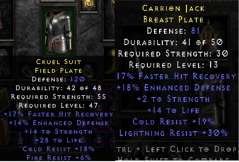 Caster Armors Topic d2jsp