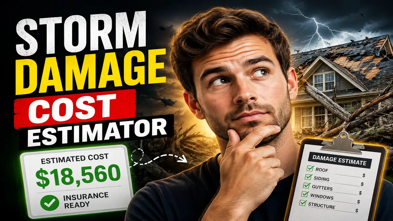 Storm Damage Cost Estimator Calculator Online