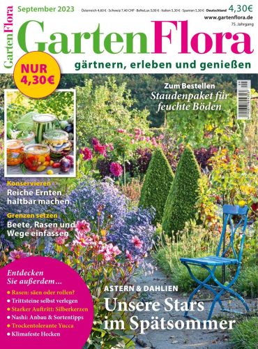 Cover: Garten Flora Magazin No 09 2023