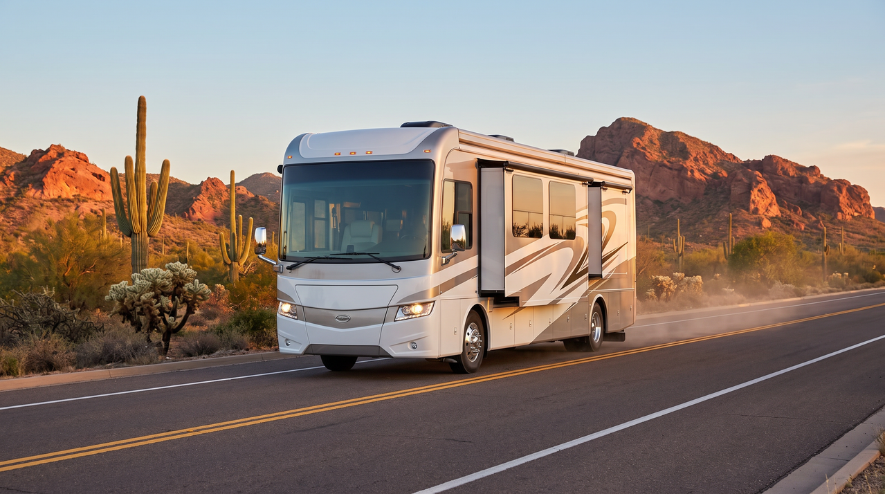 Recreational vehicles in Southern Arizona