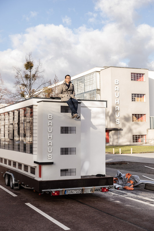 Bauhaus Bus Travels Around the World to Bring Different Approaches to Design Education | illustrarch